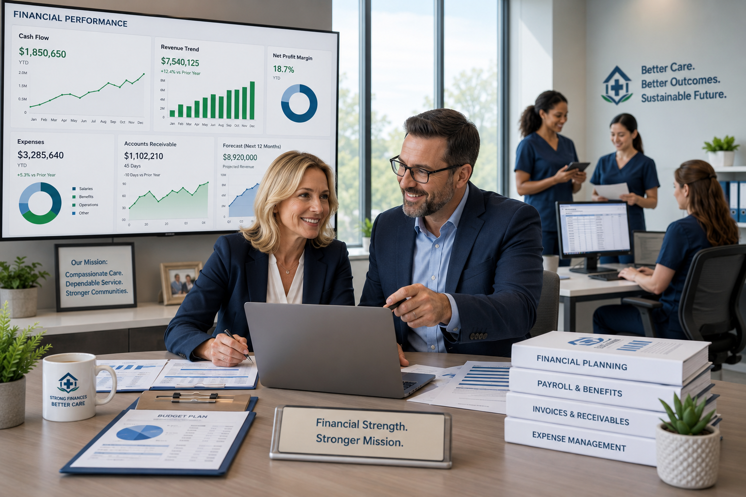 Read more about the article Building Sustainable Home Health Agency Finances: What Every Owner Needs to Understand About Cash Flow and Margins