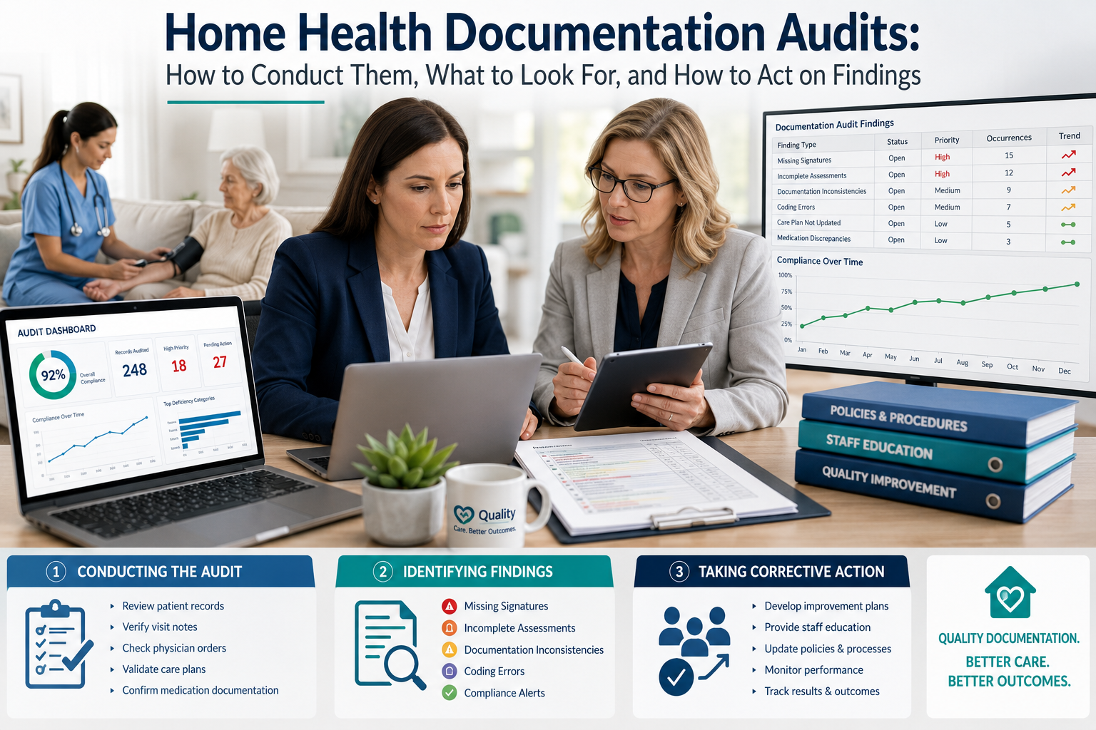You are currently viewing Home Health Documentation Audits: How to Conduct Them, What to Look For, and How to Act on Findings