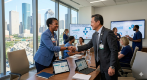 Read more about the article Building Referral Relationships With Houston’s Hospital Systems: A Strategic Guide for Home Health Agencies
