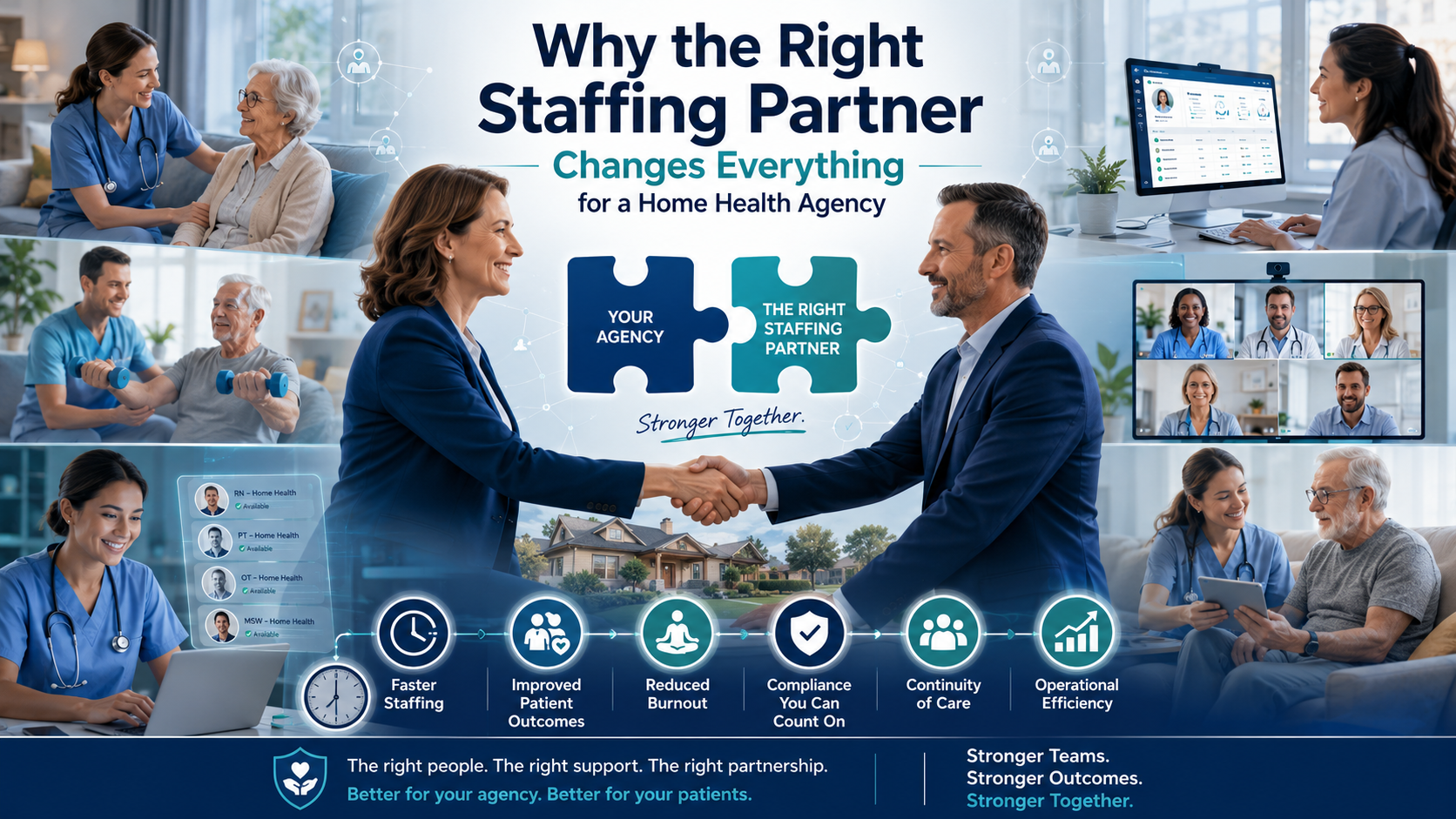 Read more about the article Why the Right Staffing Partner Changes Everything for a Home Health Agency