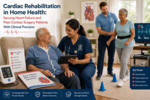 Read more about the article Cardiac Rehabilitation in Home Health: Serving Heart Failure and Post-Cardiac Surgery Patients With Clinical Precision