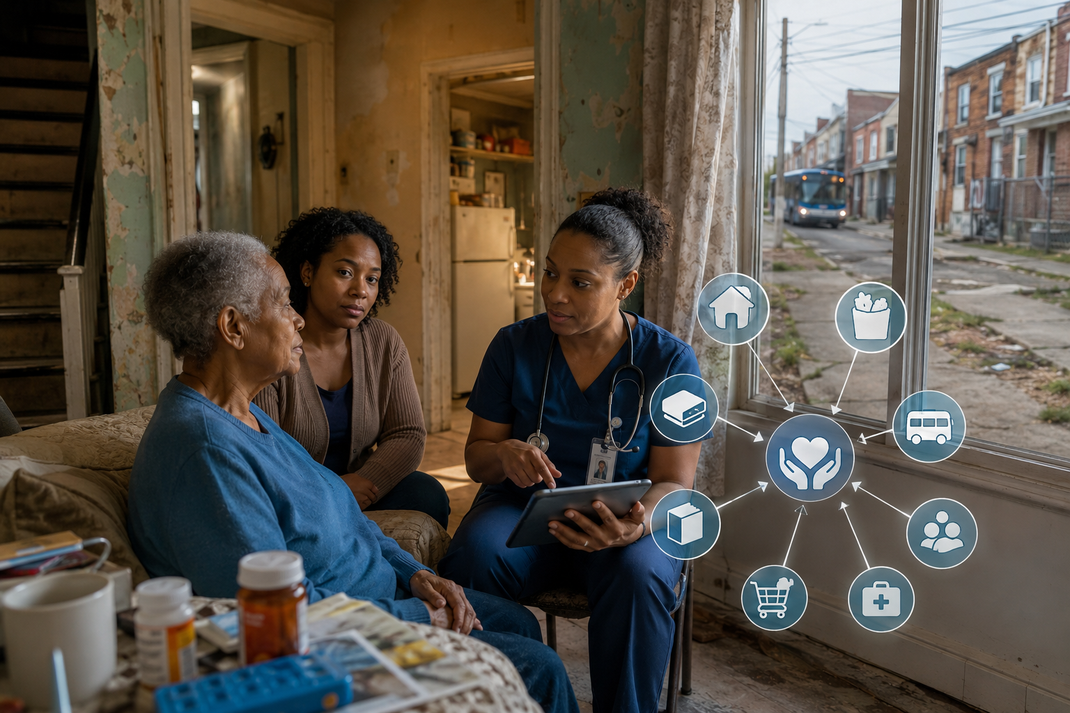 Read more about the article Social Determinants of Health in Home Health: How the Conditions Where Patients Live Shape Every Clinical Outcome