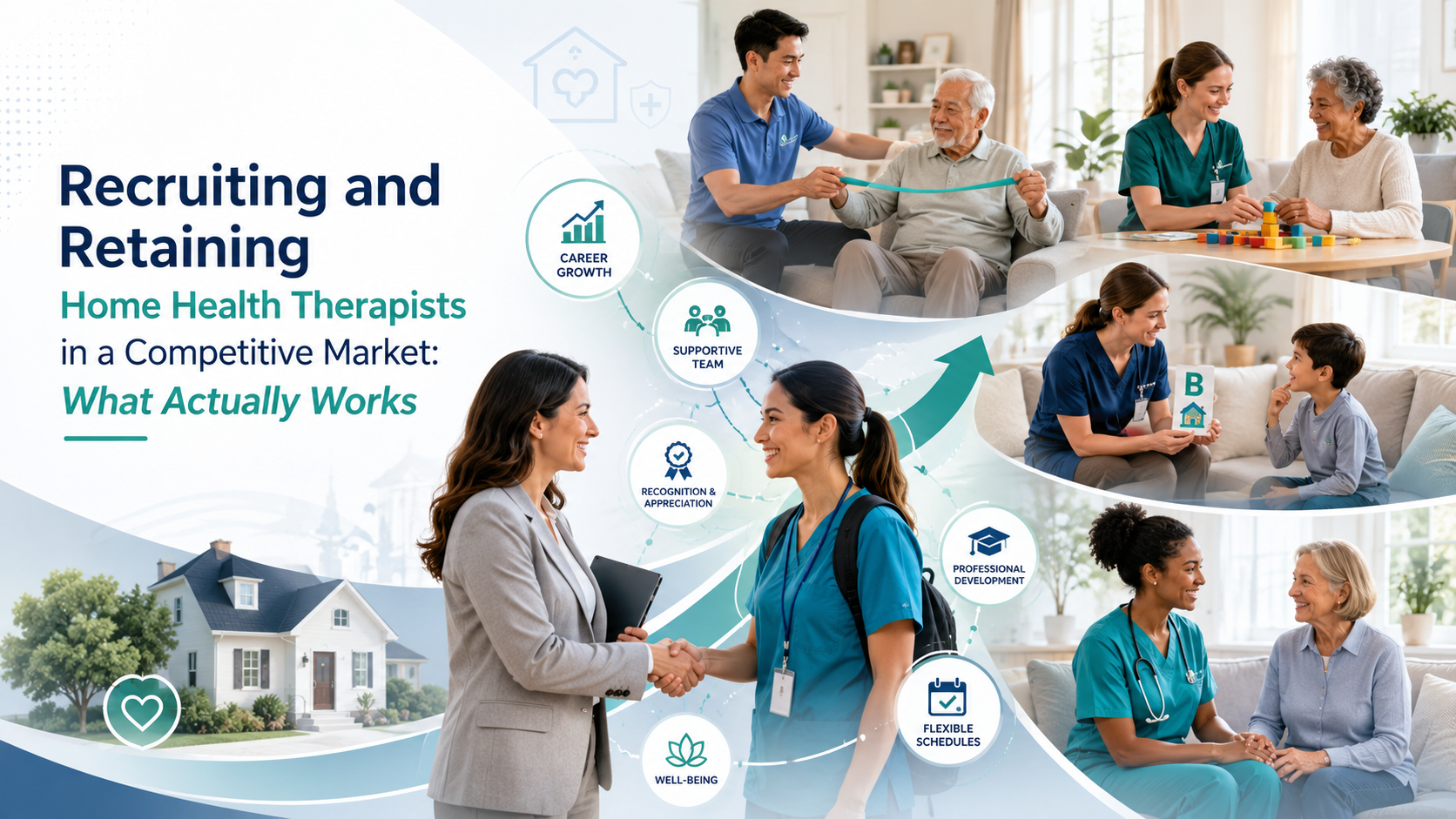 Read more about the article Recruiting and Retaining Home Health Therapists in a Competitive Market: What Actually Works