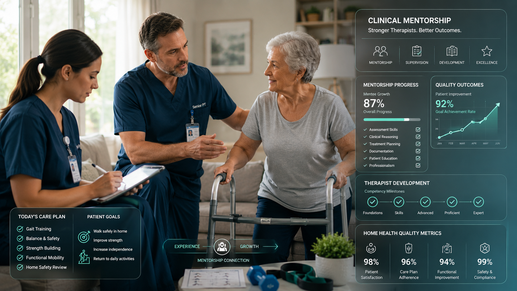 Read more about the article Clinical Mentorship in Home Health: Building the Supervision and Development Infrastructure That Grows Great Therapists
