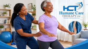 Read more about the article Osteoporosis and Vertebral Compression Fractures in Home Health: Safe Movement, Posture, and Fracture Prevention